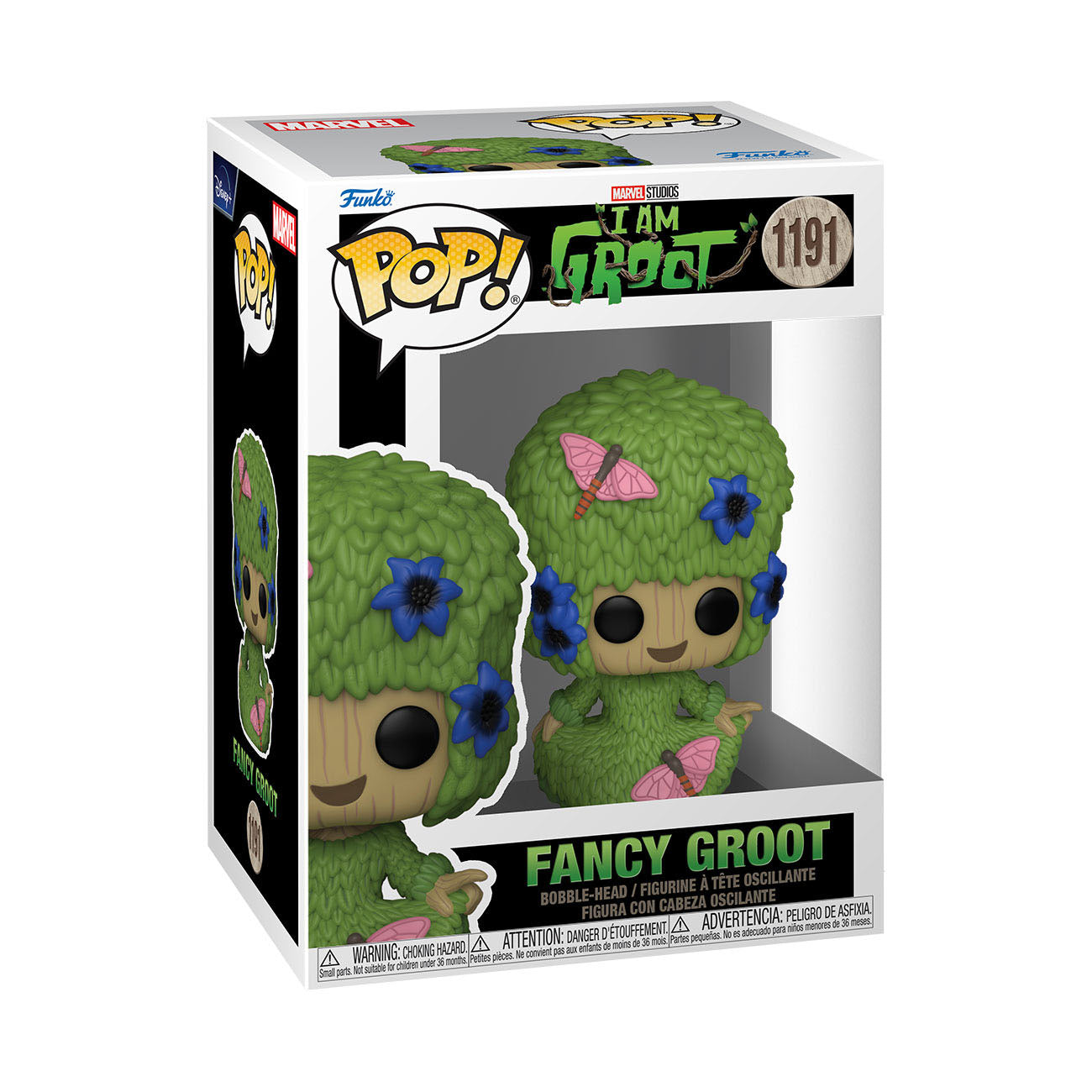 Funko POP! Marvel - I am Groot - Fancy Groot (1191)