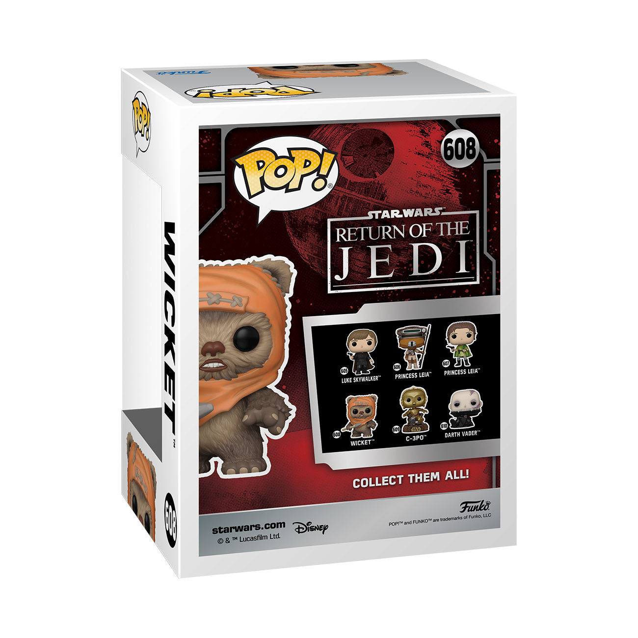 Funko POP! Star Wars - 40th Return of the Jedi - Wicket (608)