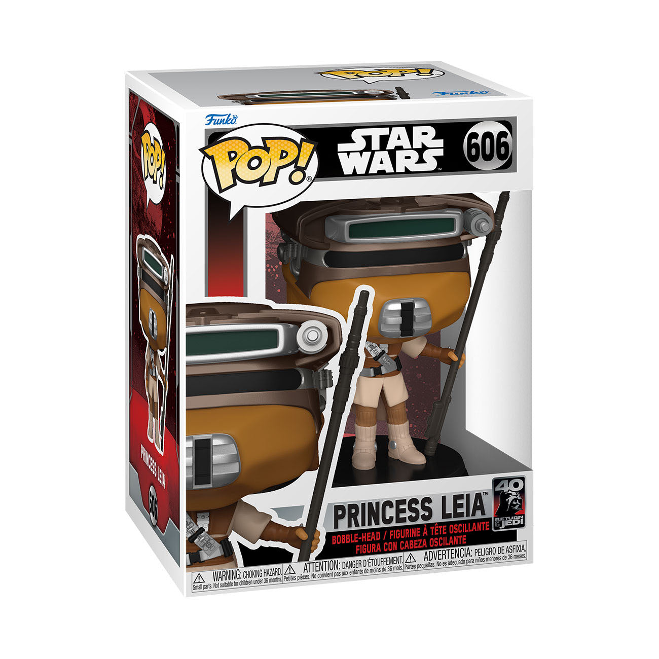 Funko POP! Star Wars - 40th Return of the Jedi - Princess Leia (606)