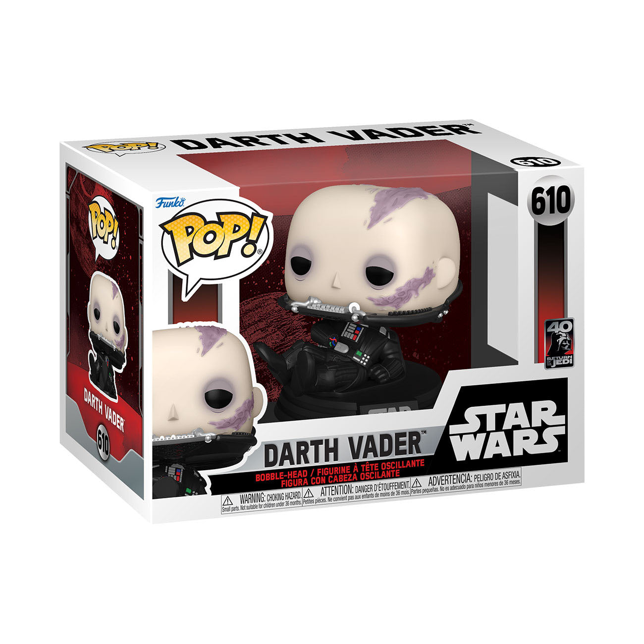Funko POP! Star Wars - 40th Return of the Jedi - Darth Vader (610)