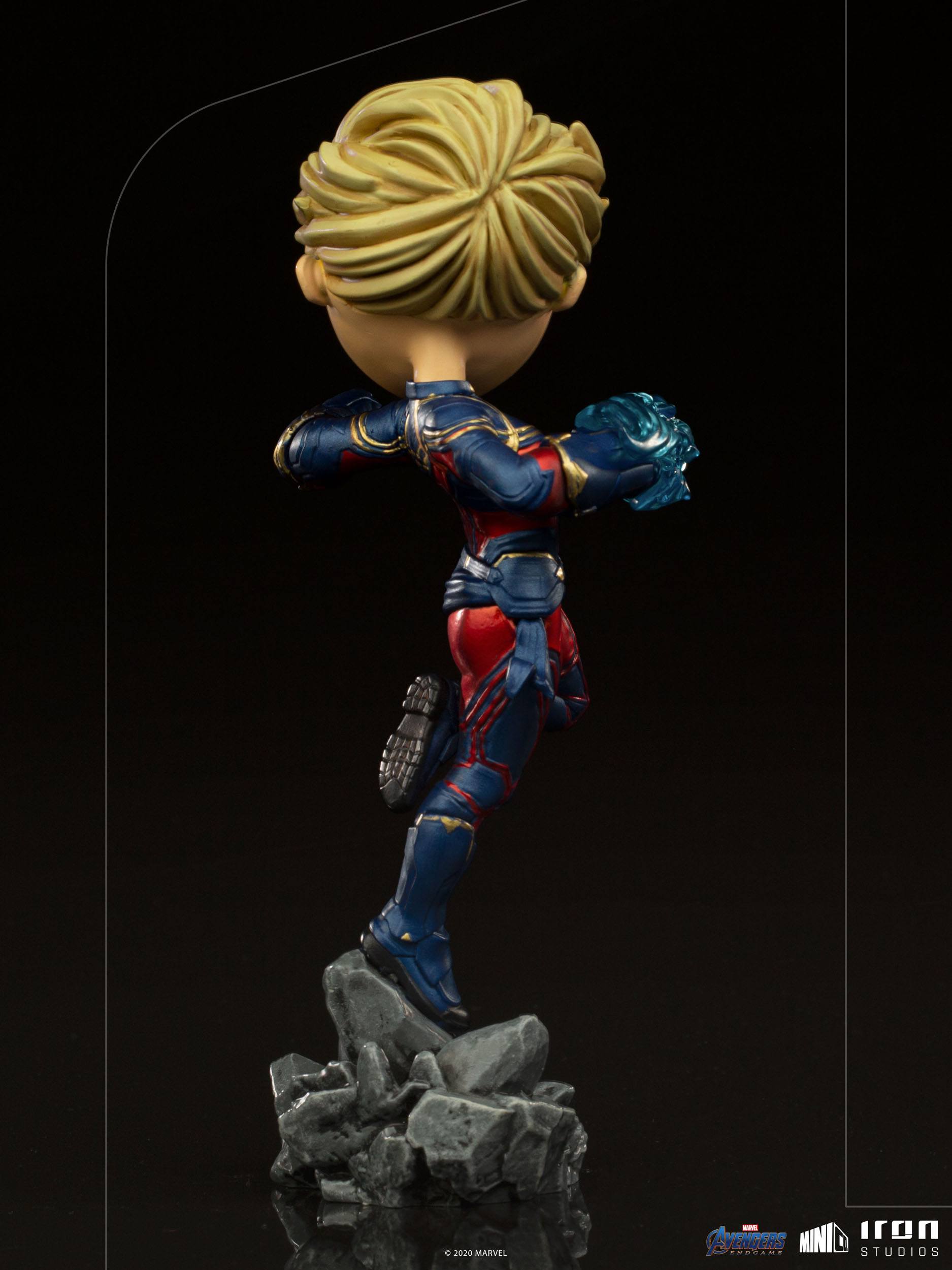 Iron Studios, Mini Co. - Marvel - Avengers, End Game - Captain Marvel (18cm)