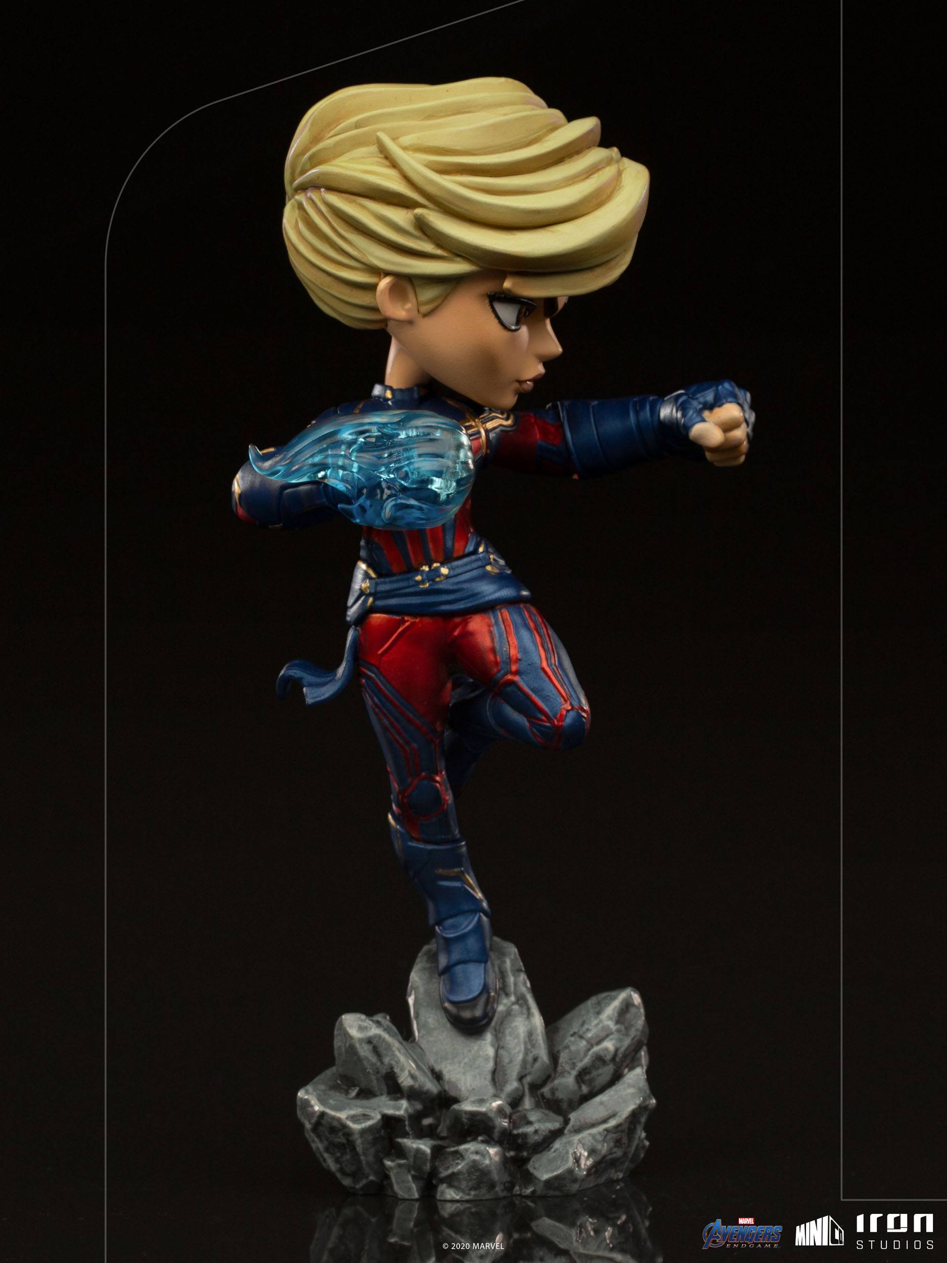 Iron Studios, Mini Co. - Marvel - Avengers, End Game - Captain Marvel (18cm)