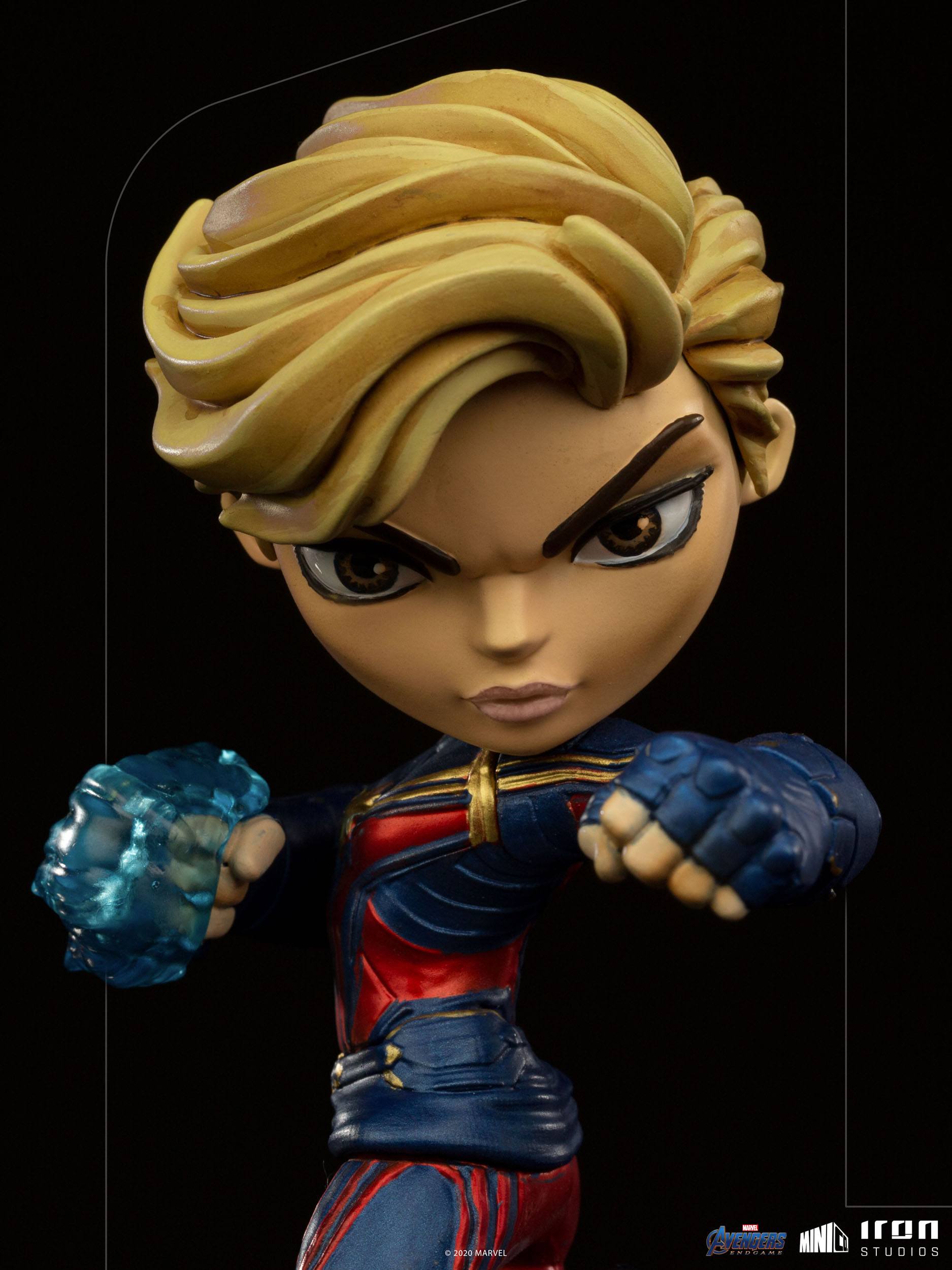 Iron Studios, Mini Co. - Marvel - Avengers, End Game - Captain Marvel (18cm)