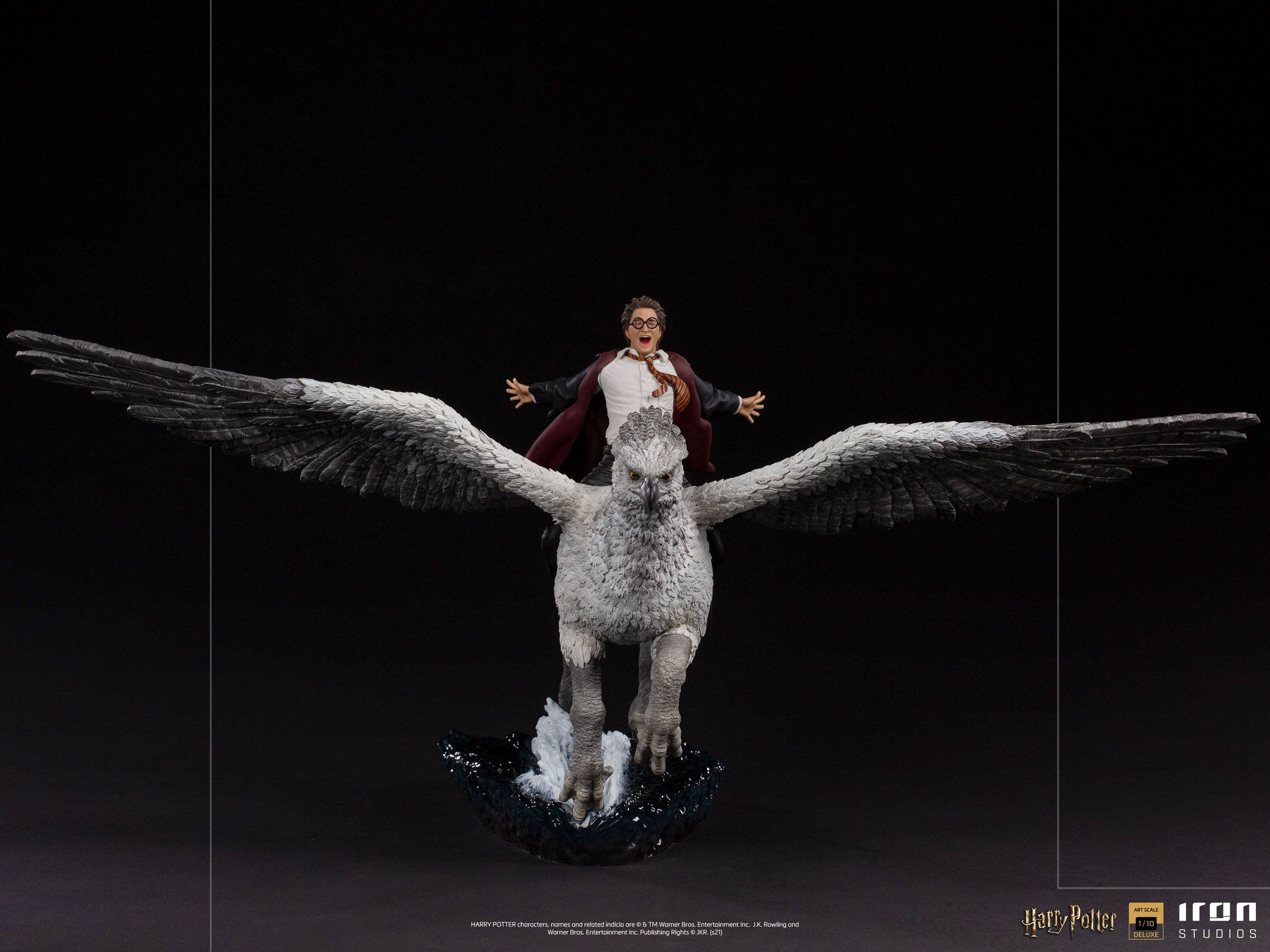 Iron Studios Statue - Harry Potter And Buckbeak (30Cm) Exclusive Iron Studios