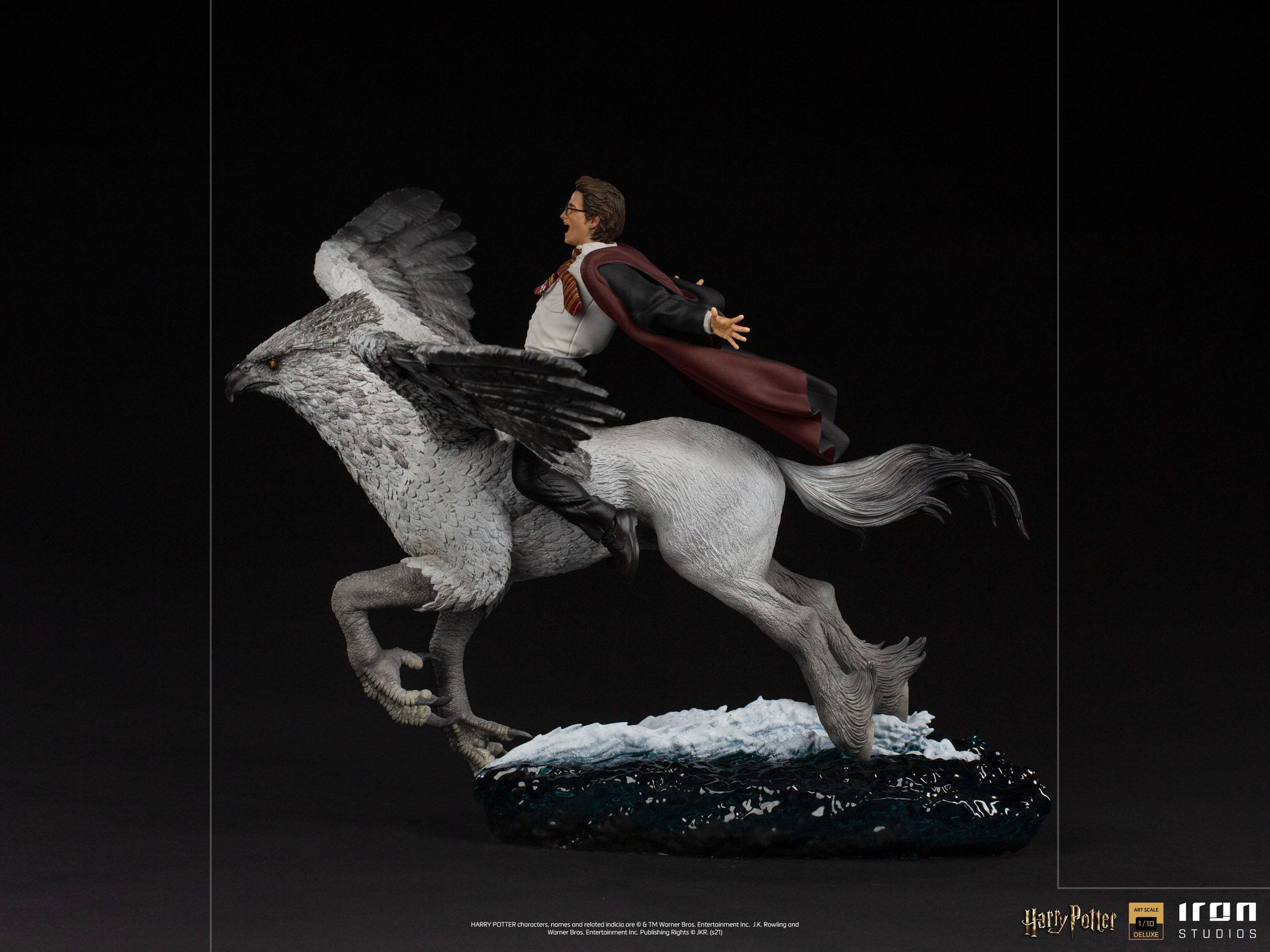 Iron Studios Statue - Harry Potter And Buckbeak (30Cm) Exclusive Iron Studios