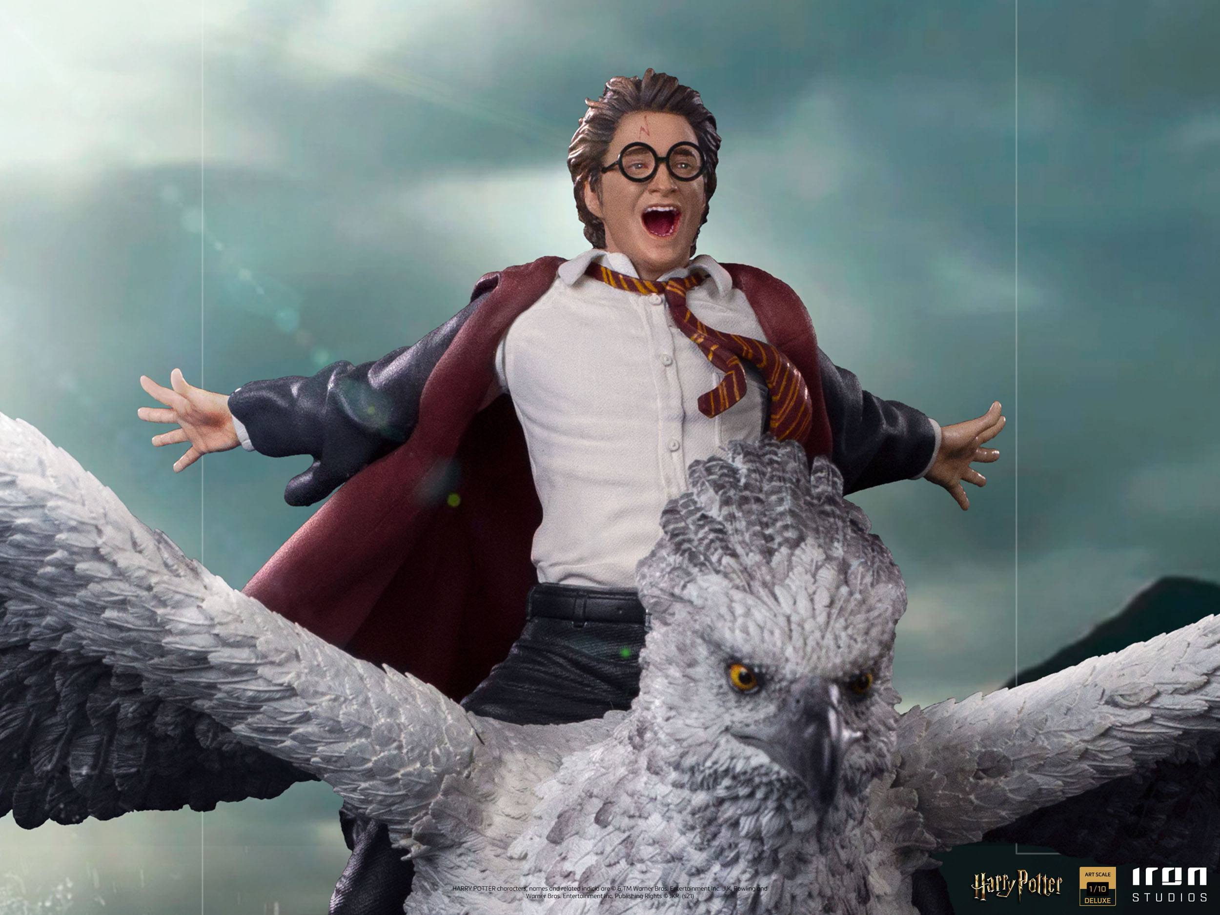 Iron Studios Statue - Harry Potter And Buckbeak (30Cm) Exclusive Iron Studios