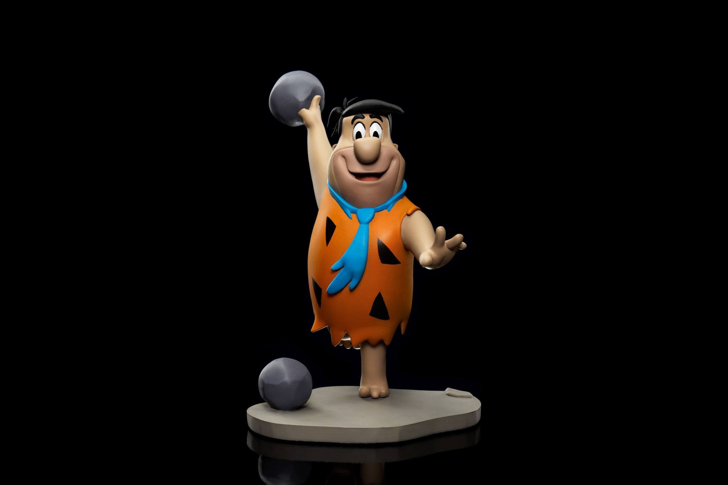 Iron Studios Statue - The Flintstones Fred Flintstone (17Cm) Iron Studios
