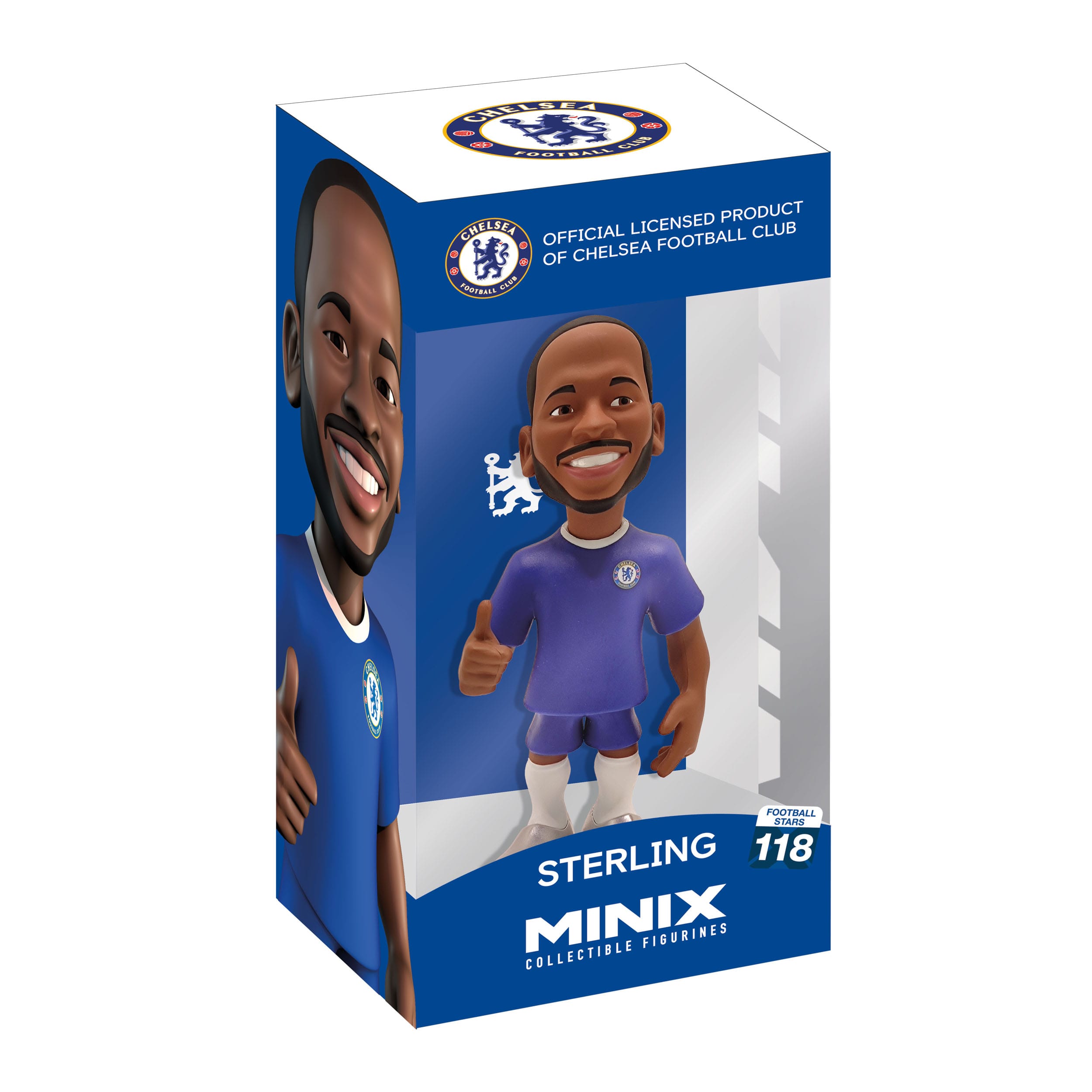 MINIX Mini-Figure Football - Chelsea - Sterling (12cm) Minix - Mini-Figures