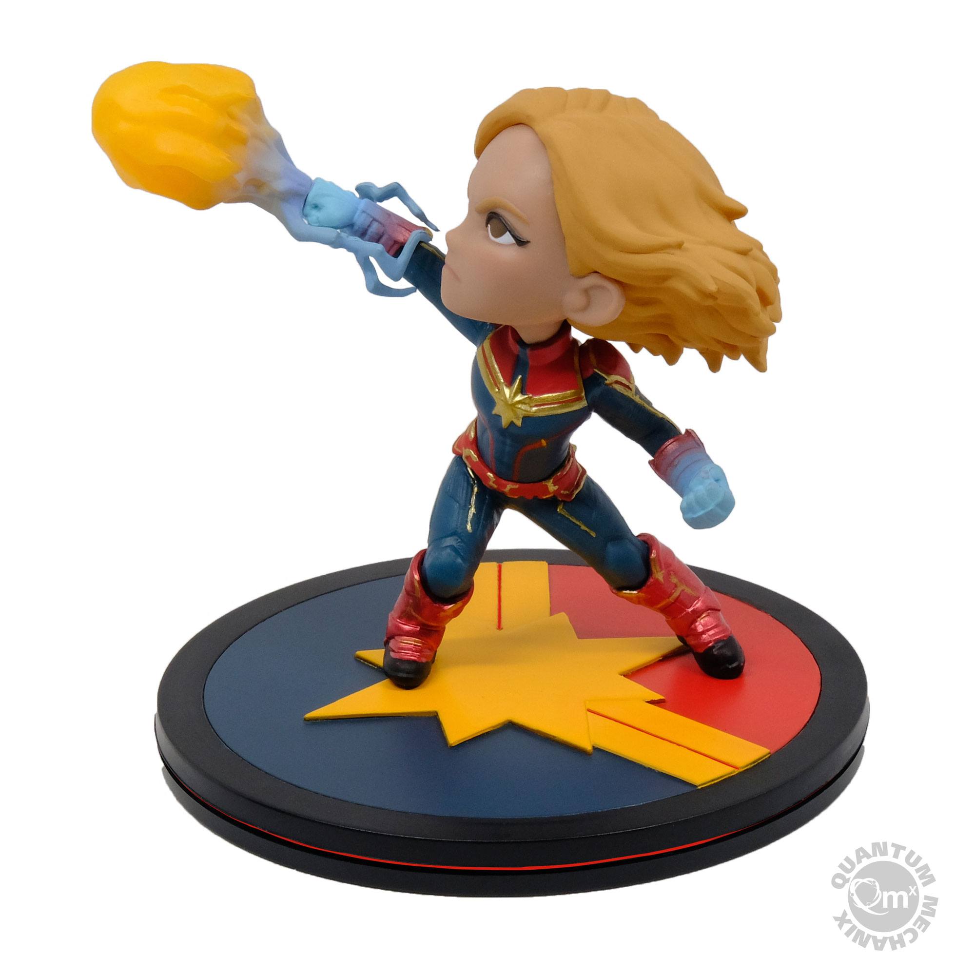 QUANTUM MECHANIX Q-Fig - Marvel, Captain Marvel - Captain Marvel (9cm)