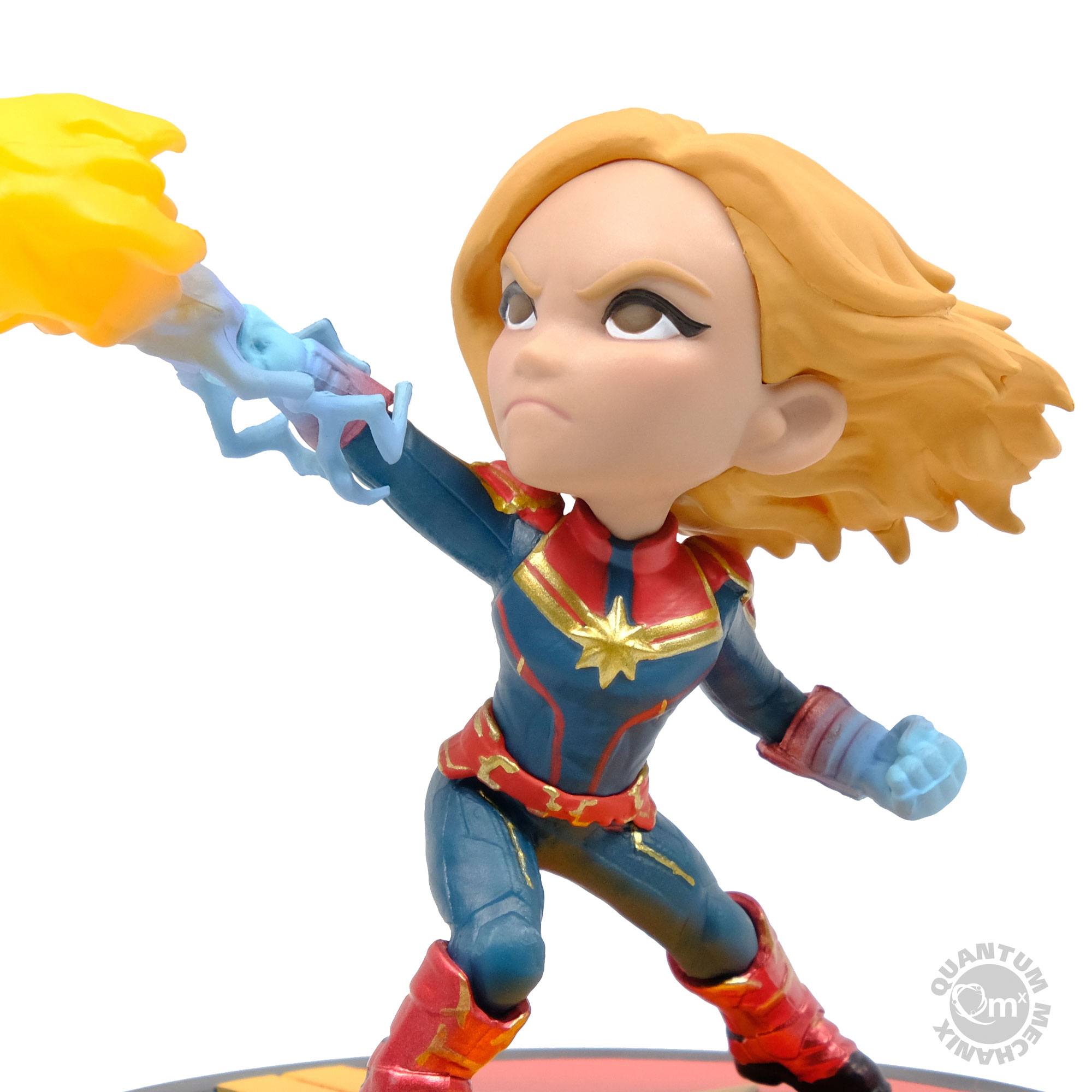 QUANTUM MECHANIX Q-Fig - Marvel, Captain Marvel - Captain Marvel (9cm)