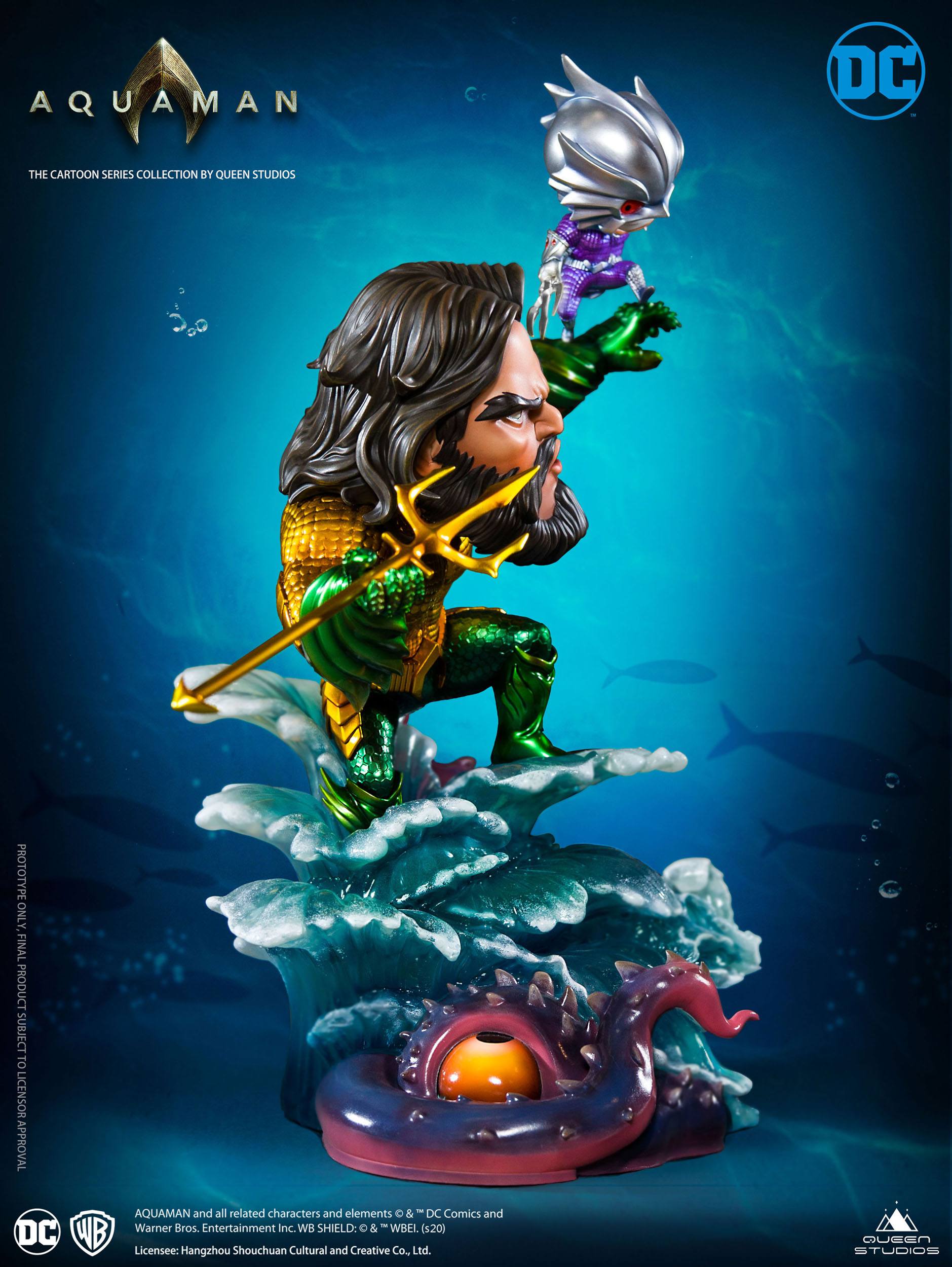QUEEN STUDIOS - DC Cartoon - Aquaman (20cm)