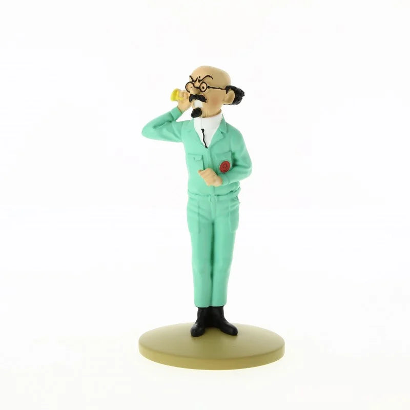 Tintin / Kuifje - Statue, Professor Calculus w/ horn (12cm)