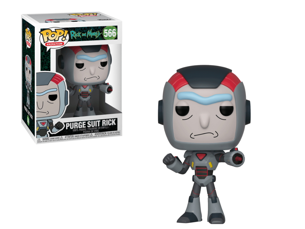 Funko Pop! Animation - Rick & Morty Purge Suit (566) Figurines