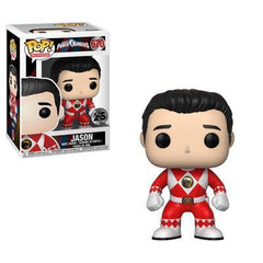 Funko Pop! Television - Power Rangers Red Ranger (No Helmet) Jason (370) Figurines