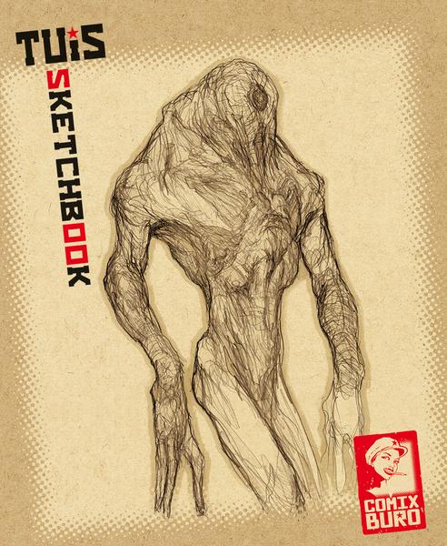 COMIX BURO Sketchbook / Croquis - Tuis #1 (°2009)