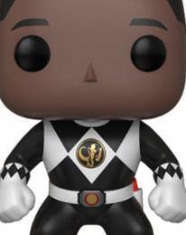 Funko Pop! Television - Power Rangers Black Ranger (No Helmet) Zack (672) Figurines