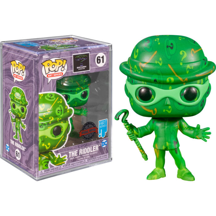 Funko Pop! Art Series - Dc Batman Forever The Riddler (Incl. Hard Protector) (61) Exclusive Pop