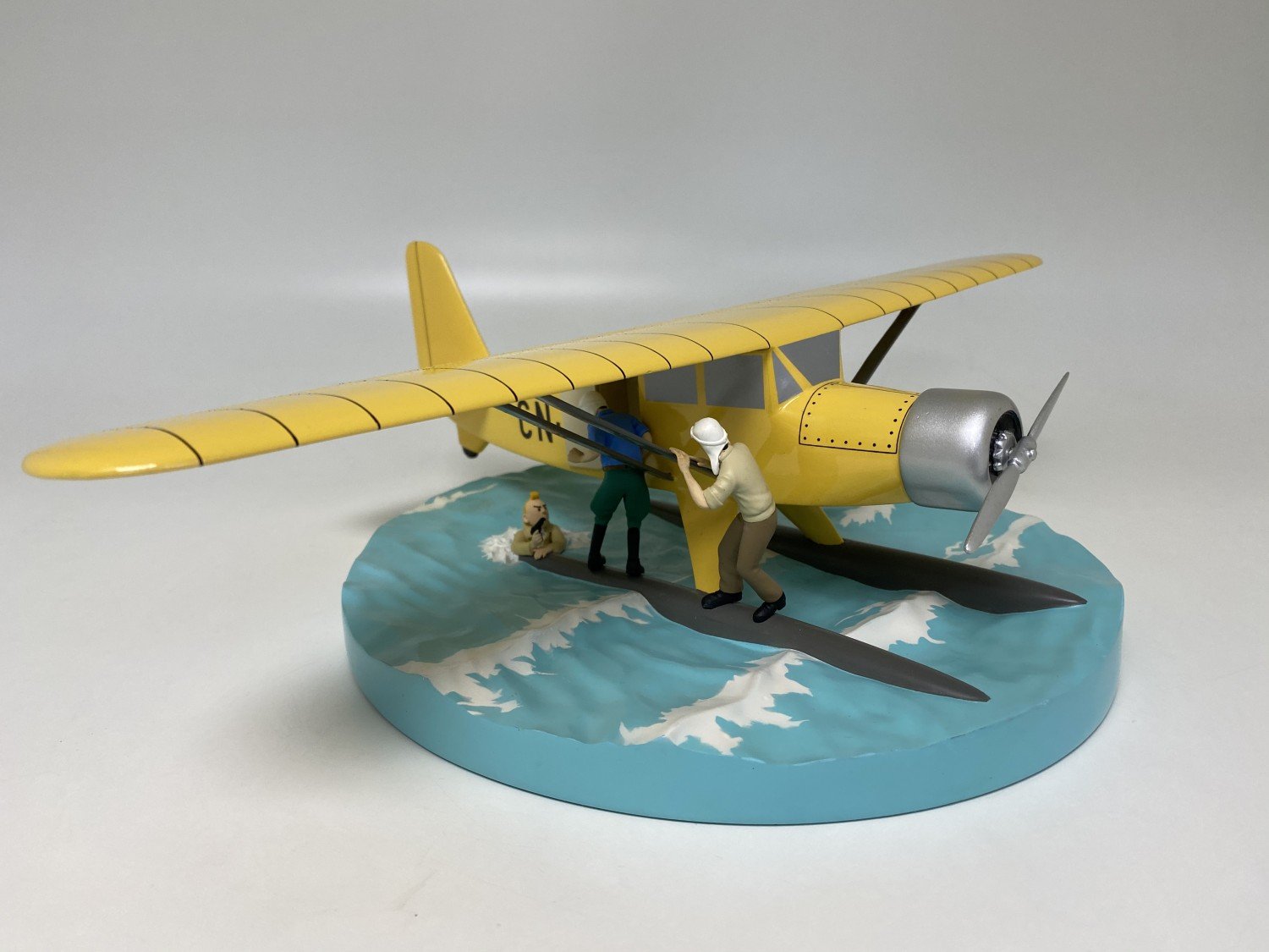 Tintin / Kuifje - Tintin's Plains - Manquette L'Hydravion CN-3411 (Limited & Numbered) (26cm)