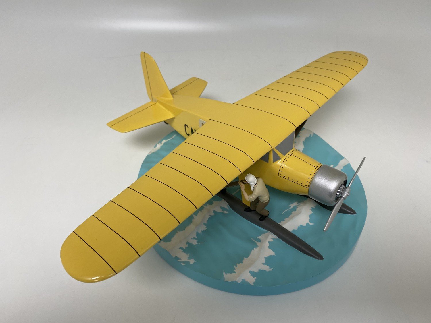Tintin / Kuifje - Tintin's Plains - Manquette L'Hydravion CN-3411 (Limited & Numbered) (26cm)