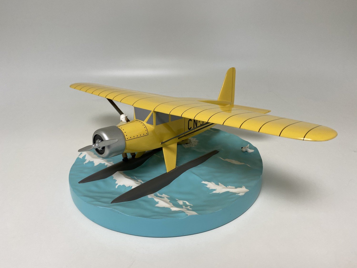 Tintin / Kuifje - Tintin's Plains - Manquette L'Hydravion CN-3411 (Limited & Numbered) (26cm)