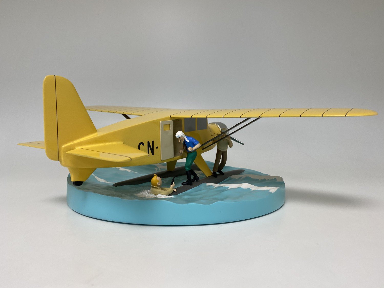 Tintin / Kuifje - Tintin's Plains - Manquette L'Hydravion CN-3411 (Limited & Numbered) (26cm)