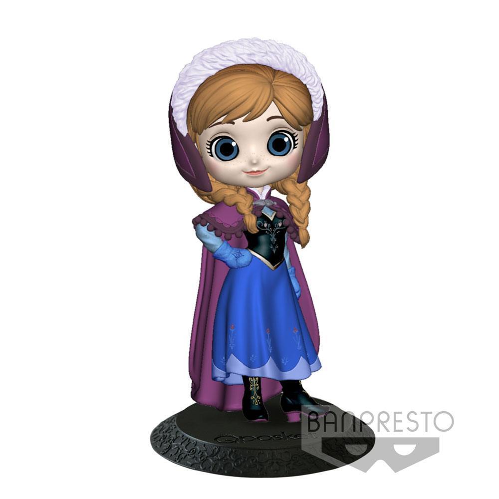 Q Posket Characters - Disney Frozen Anna Figurines