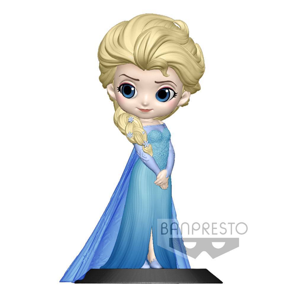 Q Posket Characters - Disney Frozen Elsa (Normal Color Version) Figurines