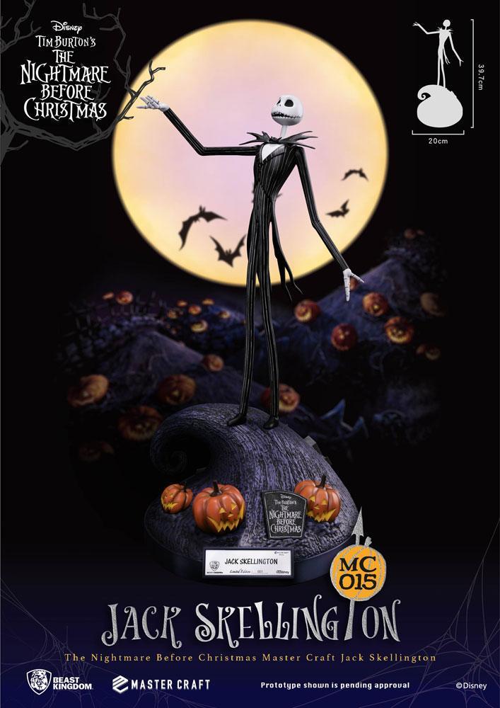 Disney - Master Craft Statue Nightmare Before Christmas Jack Skellington (40 Cm) Figurines