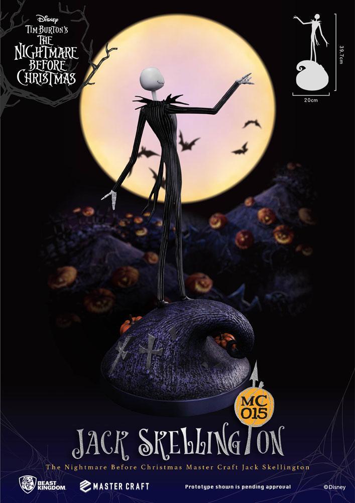 Disney - Master Craft Statue Nightmare Before Christmas Jack Skellington (40 Cm) Figurines