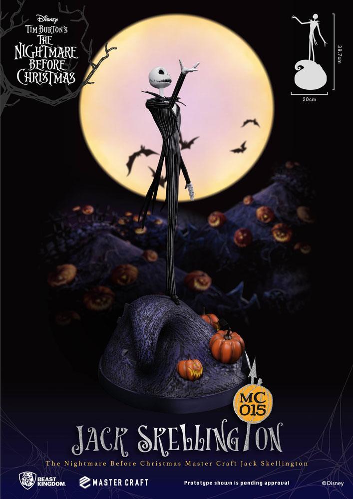 Disney - Master Craft Statue Nightmare Before Christmas Jack Skellington (40 Cm) Figurines