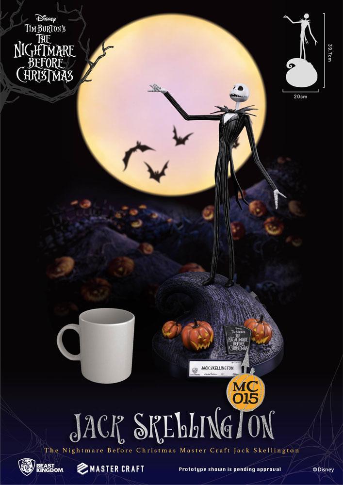 Disney - Master Craft Statue Nightmare Before Christmas Jack Skellington (40 Cm) Figurines
