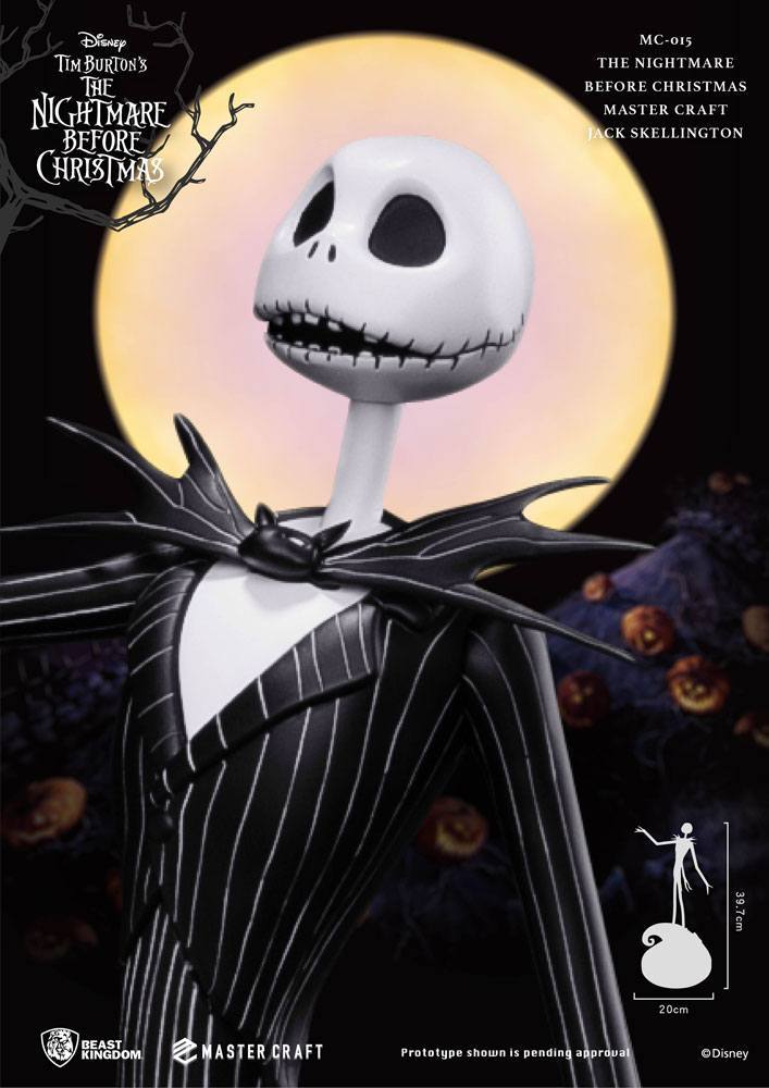 Disney - Master Craft Statue Nightmare Before Christmas Jack Skellington (40 Cm) Figurines