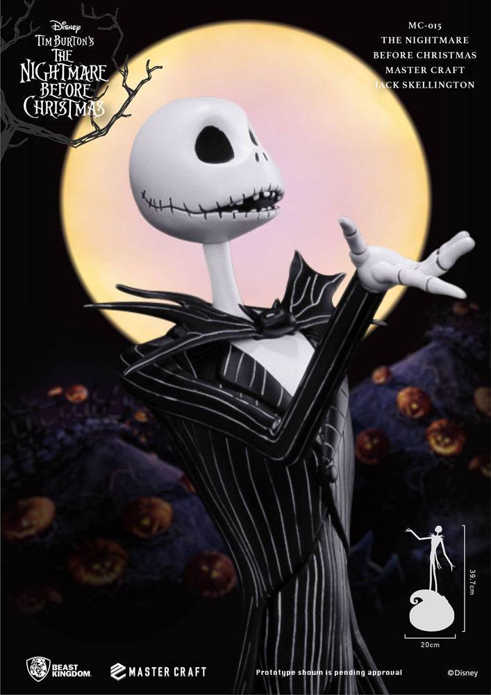 Disney - Master Craft Statue Nightmare Before Christmas Jack Skellington (40 Cm) Figurines