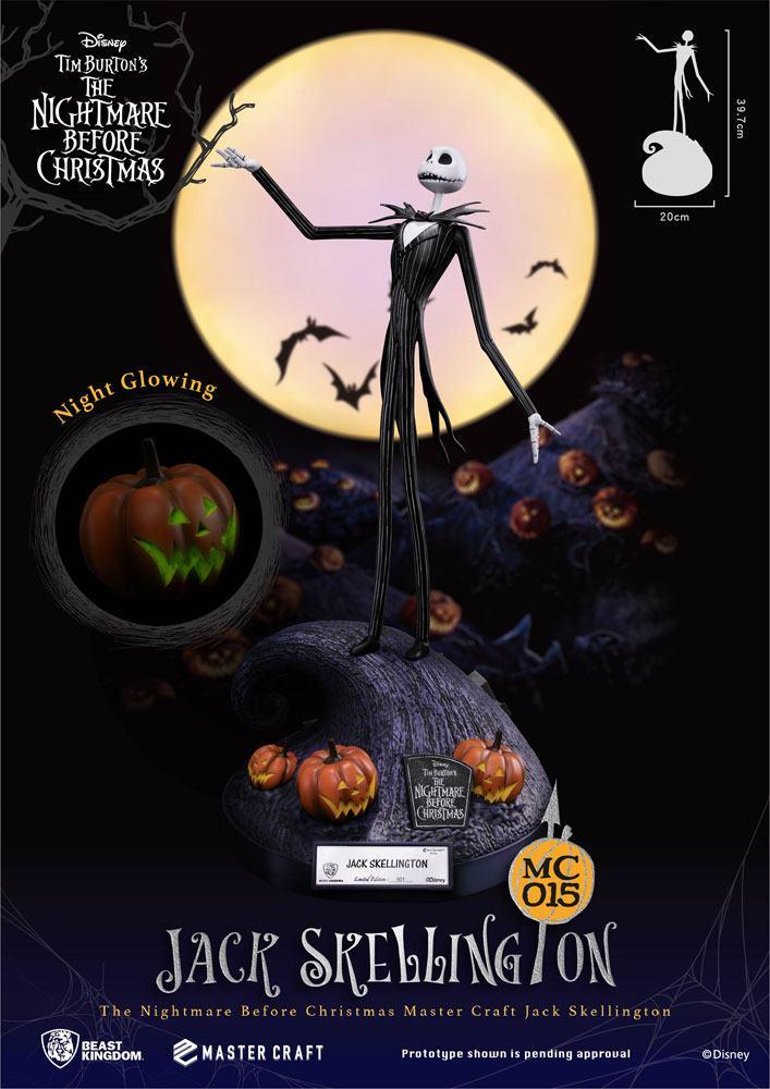 Disney - Master Craft Statue Nightmare Before Christmas Jack Skellington (40 Cm) Figurines