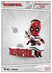 Beast Kingdom Toys - Mini Egg Attack Series Deadpool In Maid Outfit Figurines