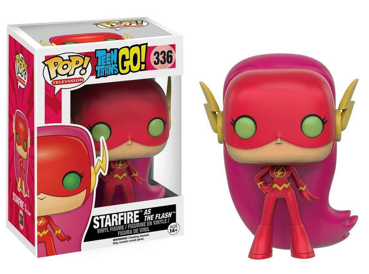 Funko POP! Television - Teen Titans Go! - Starfire as The Flash (336)