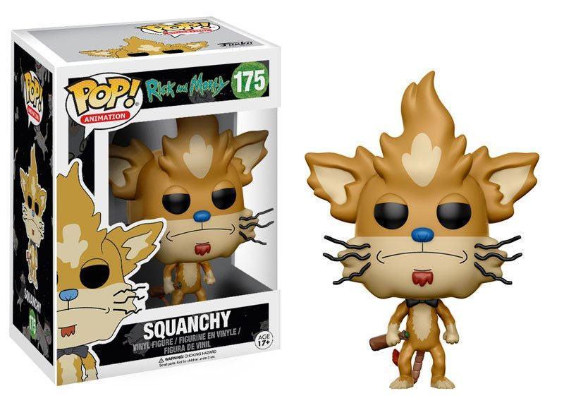 Funko Pop! Animation - Rick & Morty Squanchy (175) Figurines