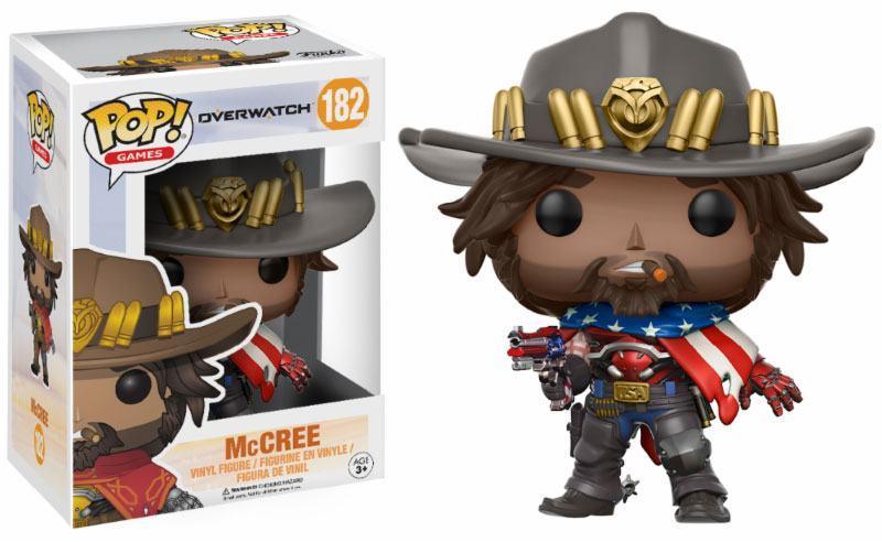 Funko Pop! Games - Overwatch Mccree (Summer Games) (182) Exclusive Figurines