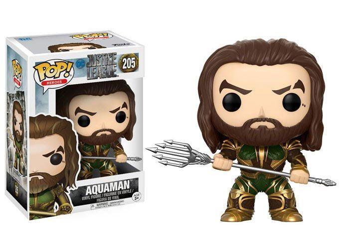 Funko Pop! Heroes - Justice League Aquaman (Armored) (205) Figurines