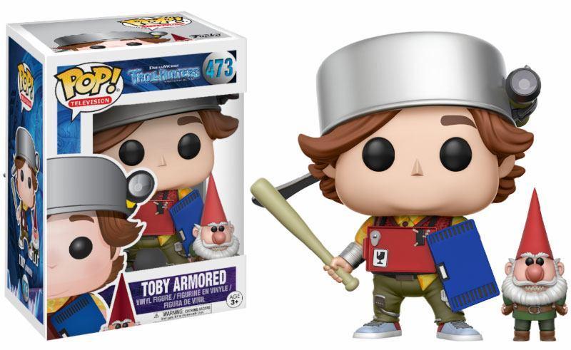 Funko Pop! Television - Trollhunters Toby Armored (473) Exclusive Figurines