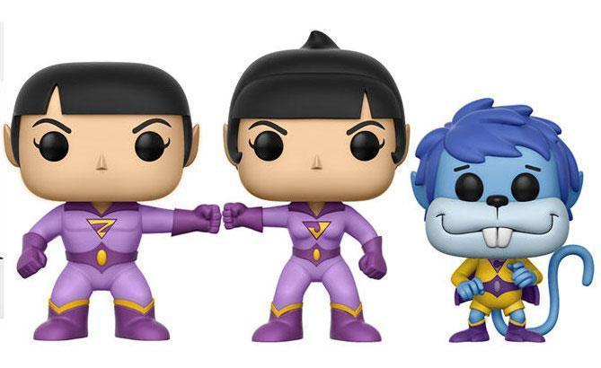 Funko Pop! Heroes - Super Wonder Twins (Exclusive) (3 Pack) Figurines