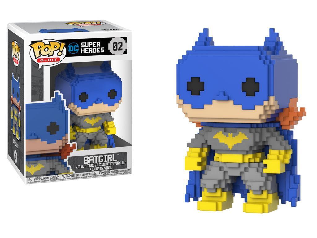 Funko Pop! 8-Bit - Dc Super Heroes Batgirl (02) Figurines