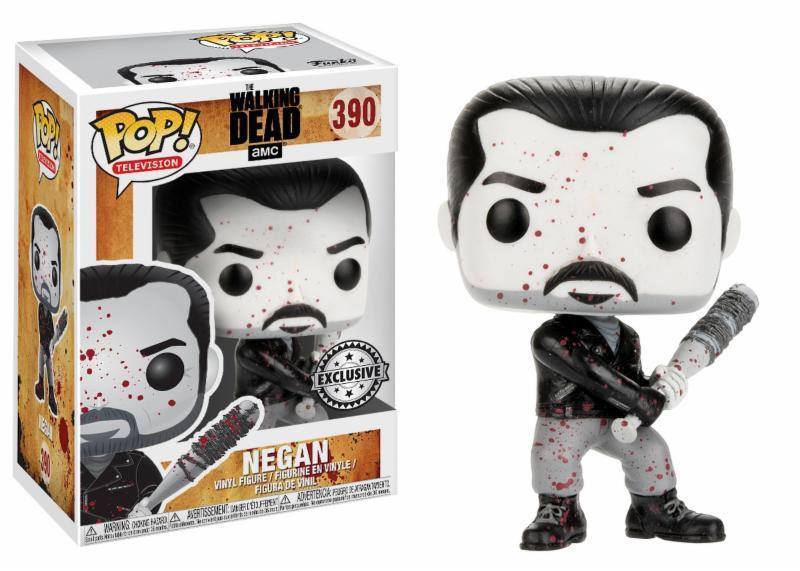 Funko POP! Television - The Walking Dead - Bloody Negan (Bloody) (B/W) (390) Exclusive