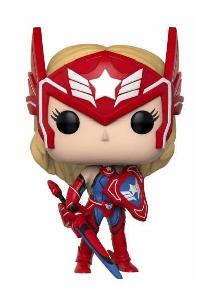 Funko Pop! Games - Marvel Future Fight Sharon Rogers (As Captain America) (335) Figurines