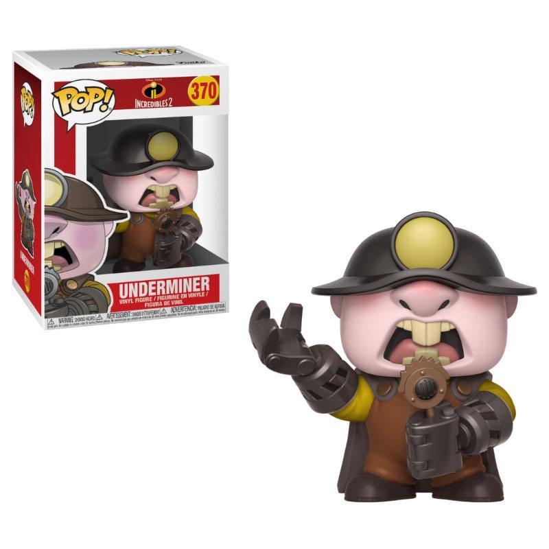 Funko Pop! Disney - Incredibles 2 Underminer (370) Figurines