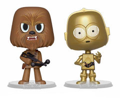 Funko Vynl. - Star Wars Chewbacca + C-3Po Figurines
