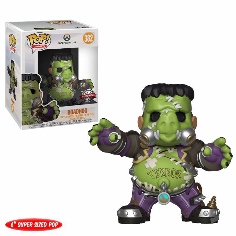 Funko Pop! Games - Overwatch Roadhog (Junkensteins Monster Skin) 6 (382) Exclusive Figurines