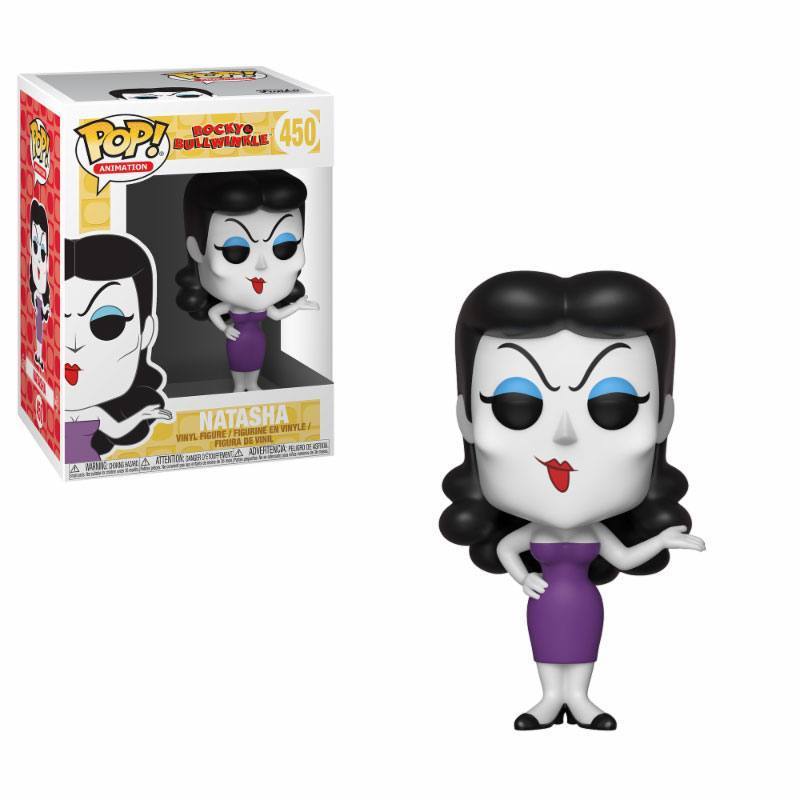 Funko Pop! Animation - The Adventures Of Rocky And Bullwinkle Natasha (450) Figurines
