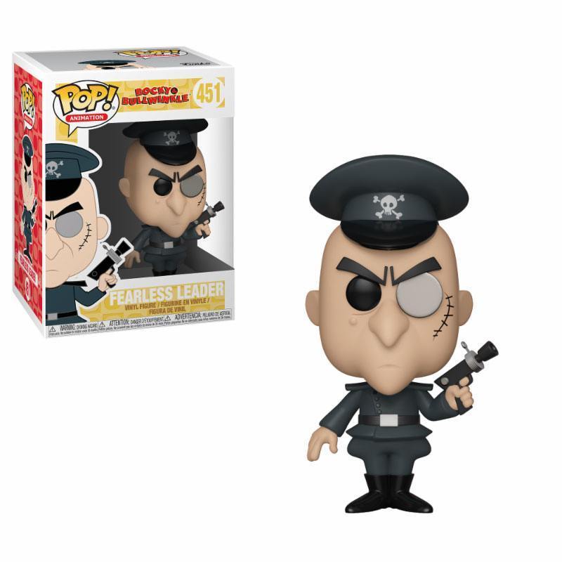 Funko Pop! Animation - The Adventures Of Rocky And Bullwinkle Fearless Leader (451) Figurines