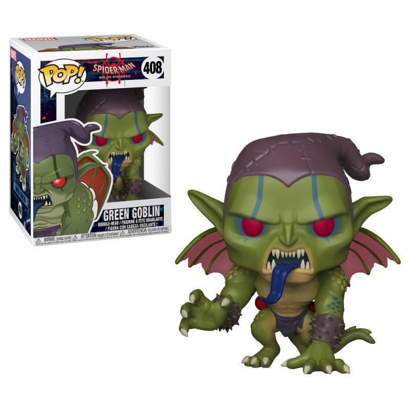 Funko Pop! Marvel - Spider-Man:  Into The Spiderverse Green Goblin (408) Figurines